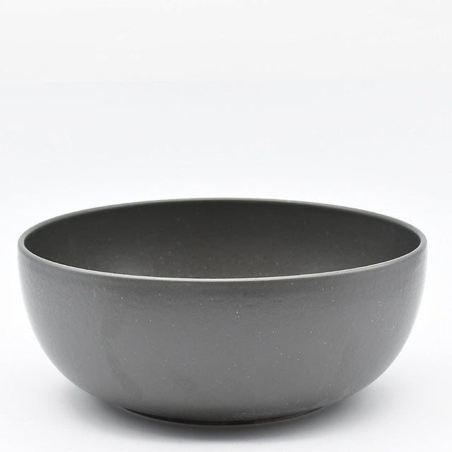 Pacifica I Stoneware Salad Bowl - Black