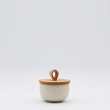 Pacifica | Stoneware Salt Pot - Beige