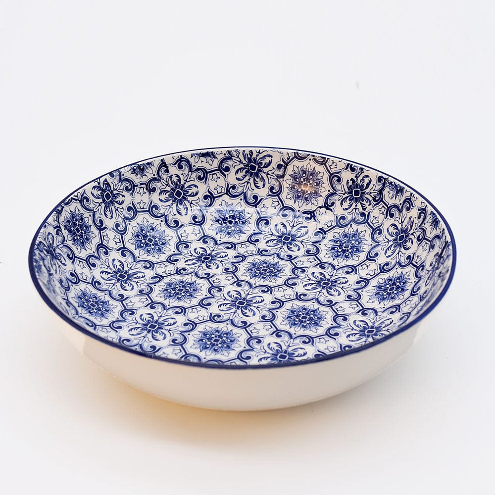 Padrão I Ceramic Soup Plate