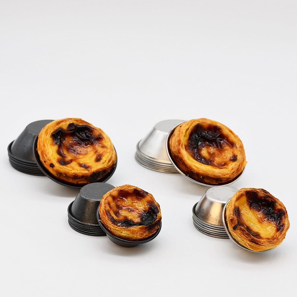 Pasteis de Nata Miniature Baking Tins - 8 pieces