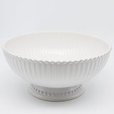 Pearl | Stoneware Centerpiece / Fruit basket