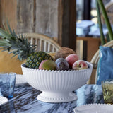 Pearl | Stoneware Centerpiece / Fruit basket