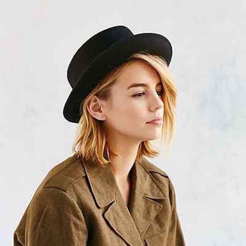 Porkpie Hat - Black