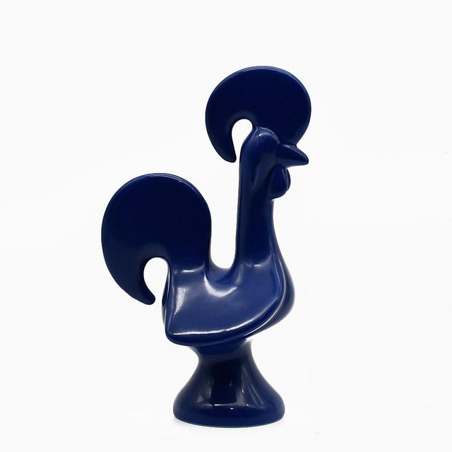 Portuguese Ceramic Rooster - Blue