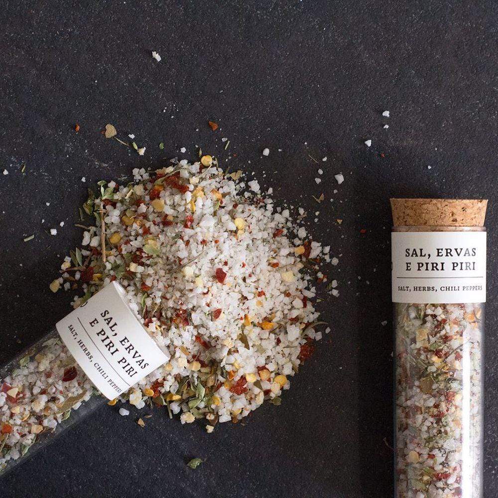 Portuguese Fleur de Sel with Peri Peri and Aromatic Herbs