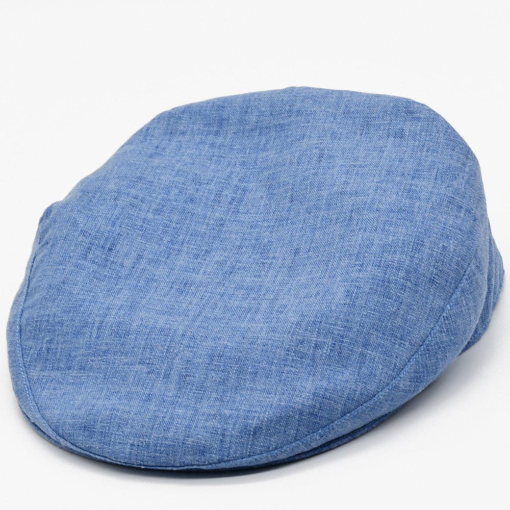 Portuguese linen Cap - Blue