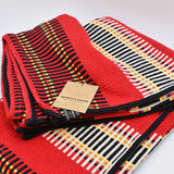 Portuguese style Blanket - Red