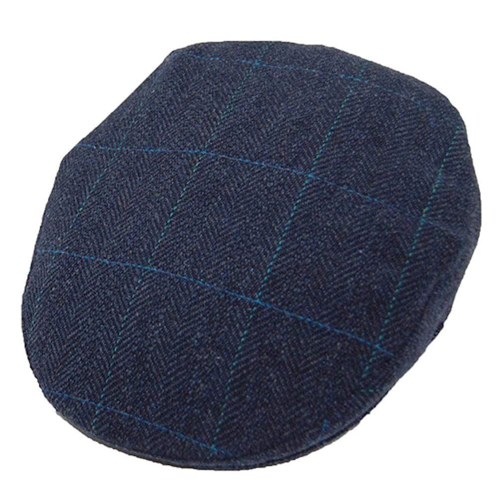 Portuguese tweed cap - Blue