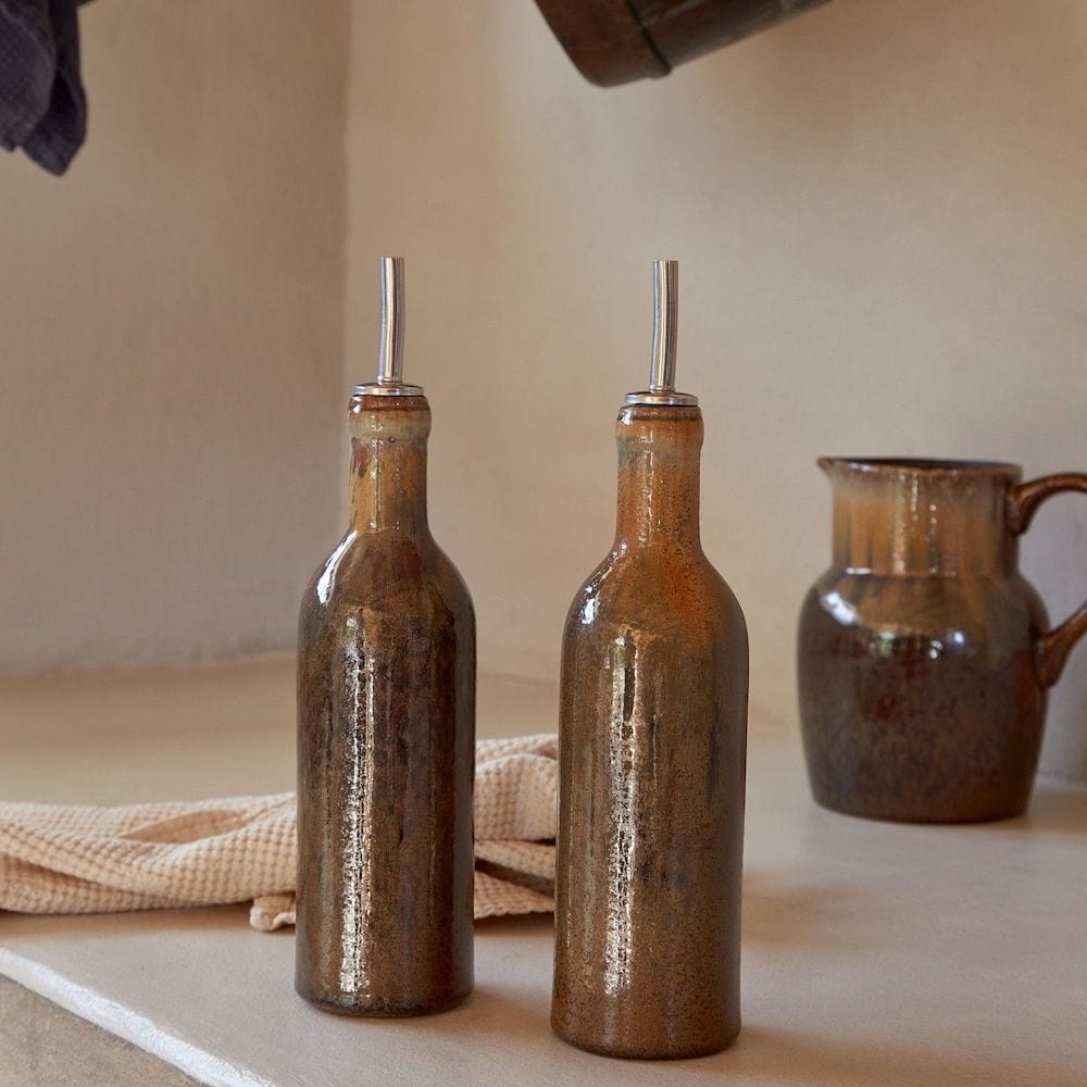 Poterie | Stoneware Olive Oil Carafe