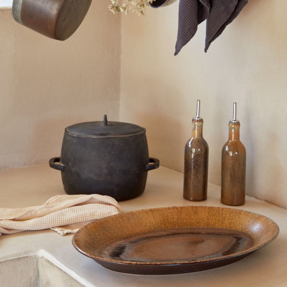 Poterie | Stoneware Olive Oil Carafe