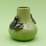 Rãs I Ceramic Vase - Green