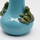 Rãs I Ceramic Vase - Turquoise