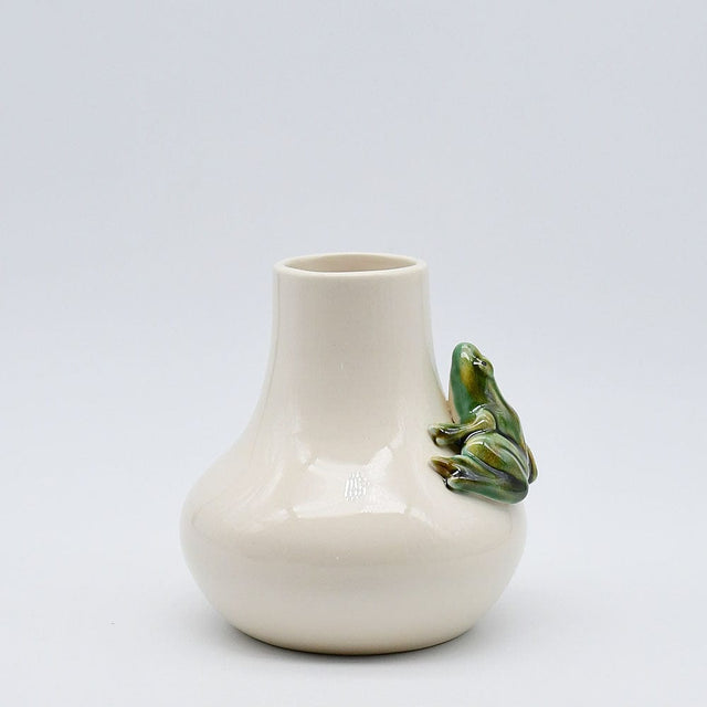 Rãs I Ceramic Vase - White