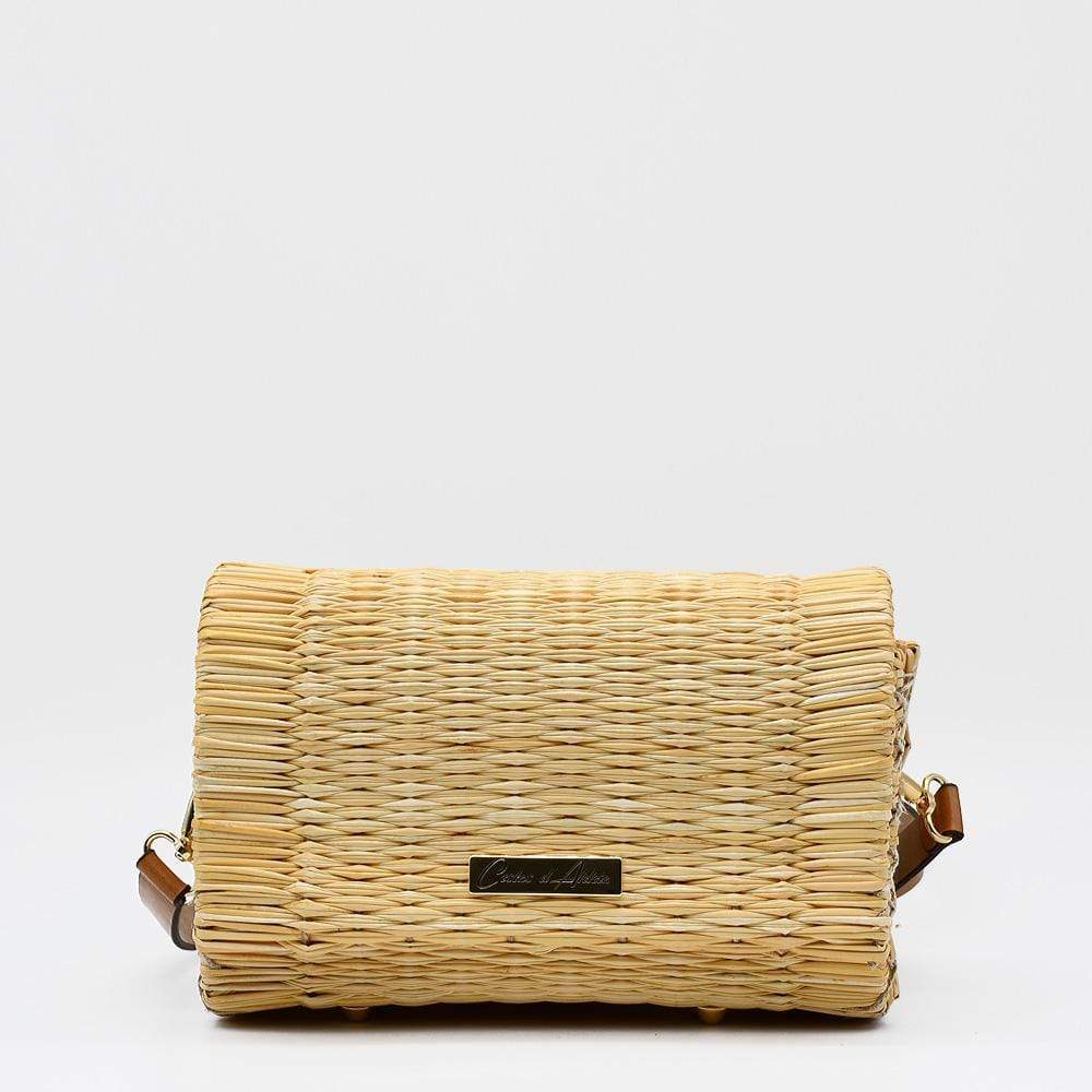 Reed Clutch Bag - 8.7'' - Natural