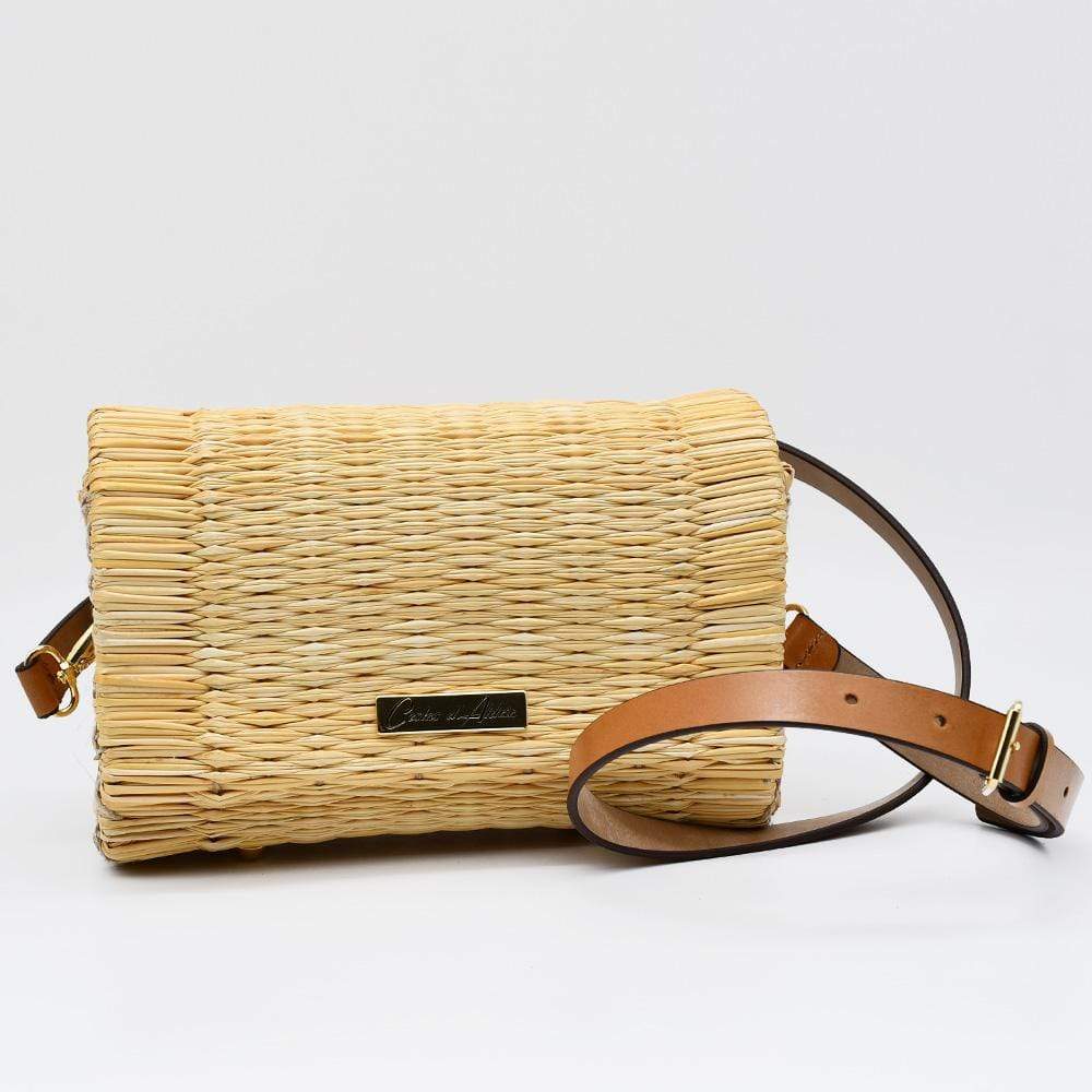 Reed Clutch Bag - 8.7'' - Natural