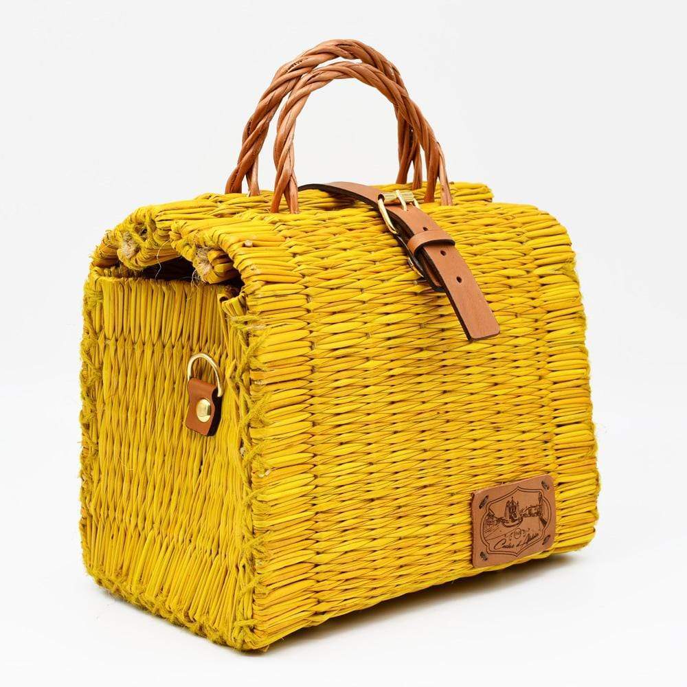 Reed Shopping Bag - 8.7'' - Yellow