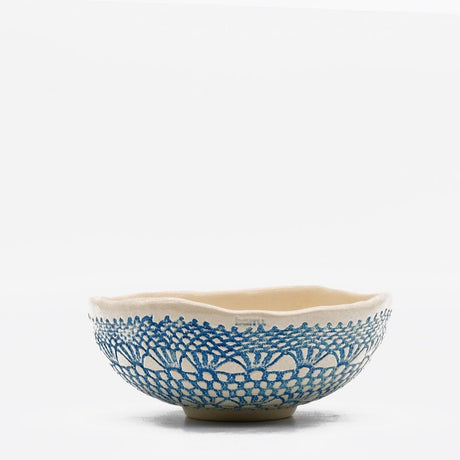 Renda I Handmade Ceramic Bowl - Turquoise