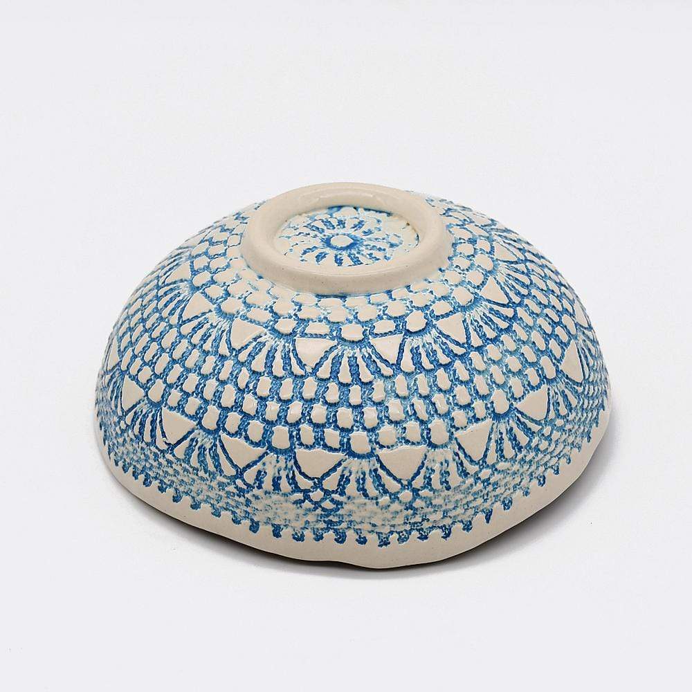 Renda I Handmade Ceramic Bowl - Turquoise