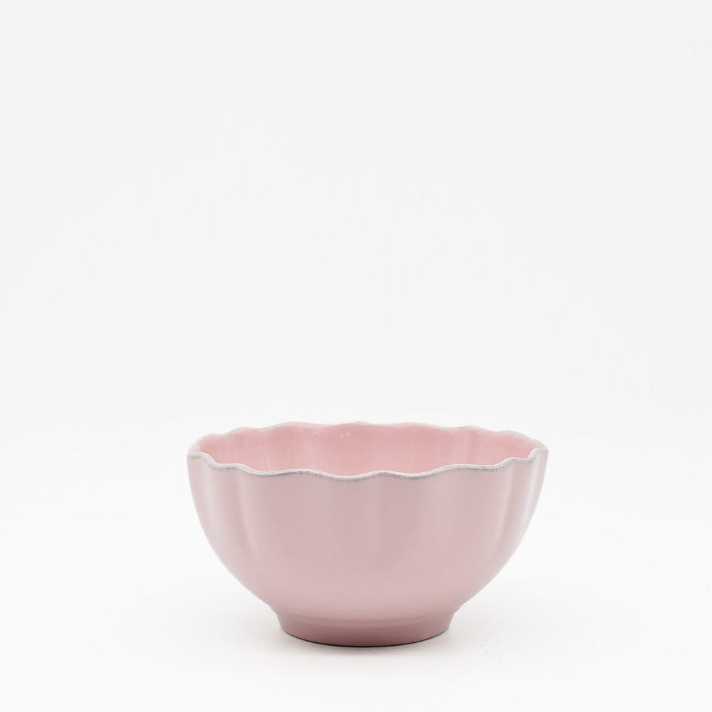 Rosa I Fine Stoneware Bowl - Pink