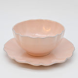 Rosa I Fine Stoneware Bowl - Pink