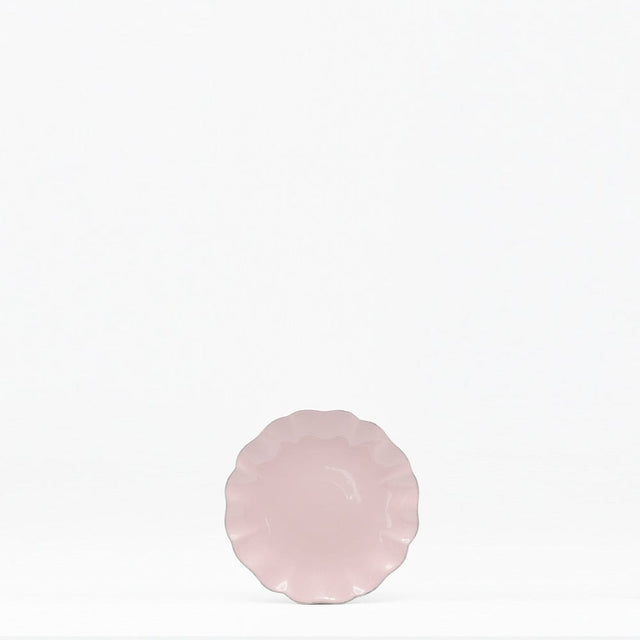 Rosa I Fine Stoneware Bread Plate - Pink