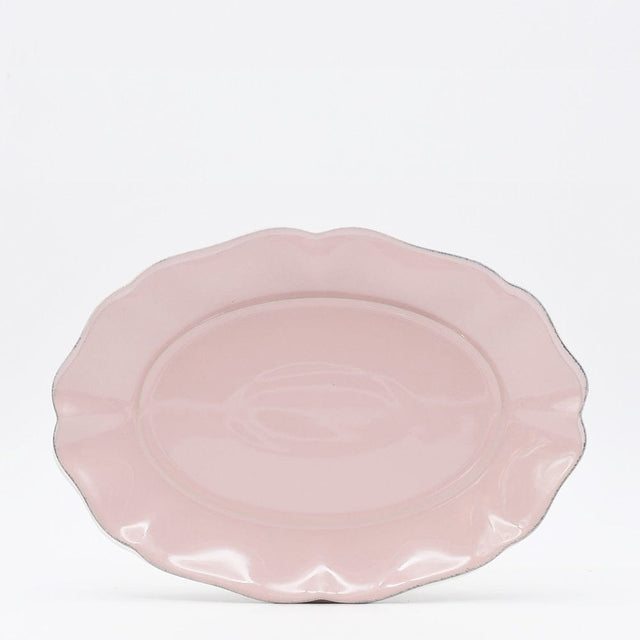 Rosa I Fine Stoneware Charger Plate - Pink