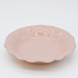 Rosa I Fine Stoneware Pasta Plate