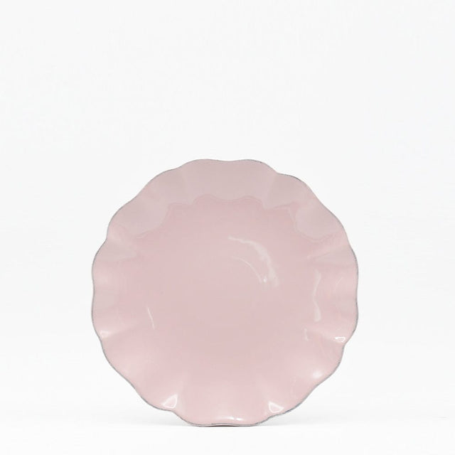 Rosa I Fine Stoneware Pasta Plate - Pink