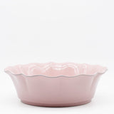 Rosa I Fine Stoneware Salad Bowl - Pink