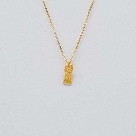 Santo Antônio I Gold-plated Silver Necklace