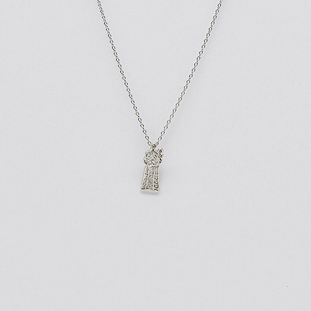 Santo Antônio I Silver Necklace