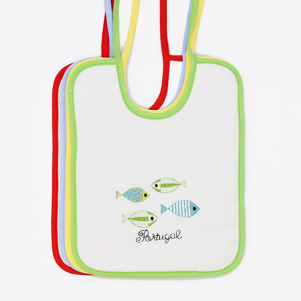 Sardinhas I Cotton Bib - Green