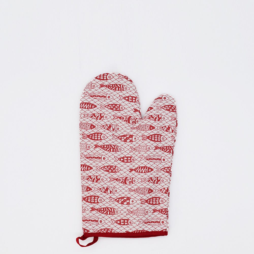 Sardinhas I Kitchen Glove - Red