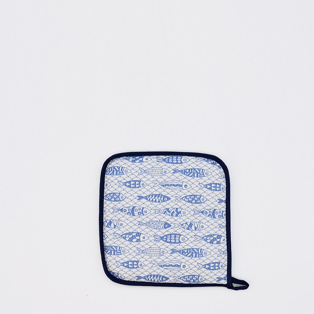 Sardinhas I Pot Holder - Blue