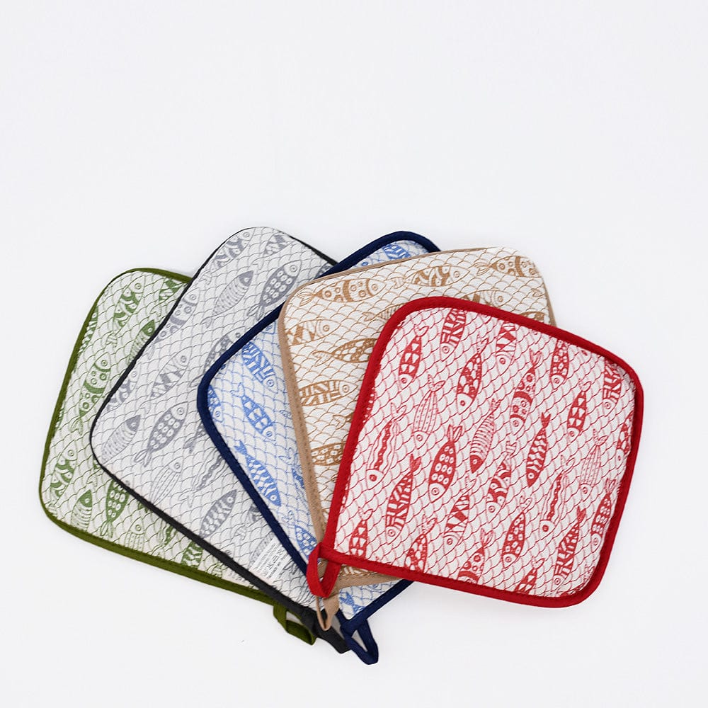 Sardinhas I Pot Holder - Red