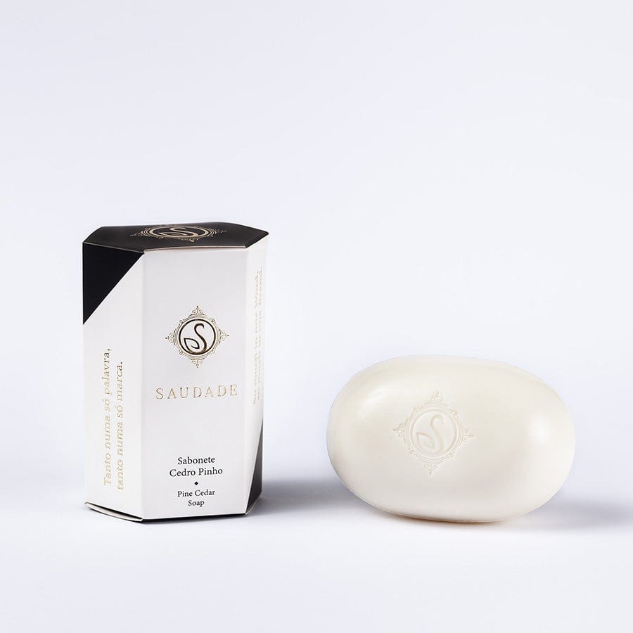 Saudade I Luxury Bar Soap with Cedar Scent