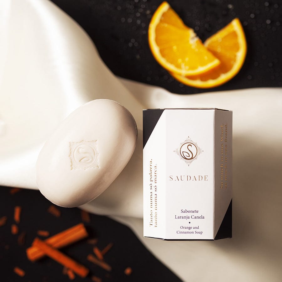 Saudade I Luxury Bar Soap with Orange & Cinnamon Scent