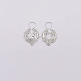 Silver Earrings - 4cm