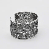 Silver Filigree Cuff bracelet