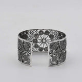 Silver Filigree Cuff bracelet