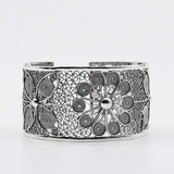 Silver Filigree Cuff bracelet