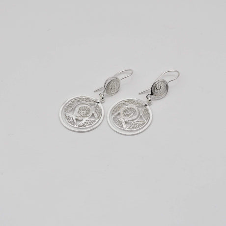 Silver Filigree Earrings