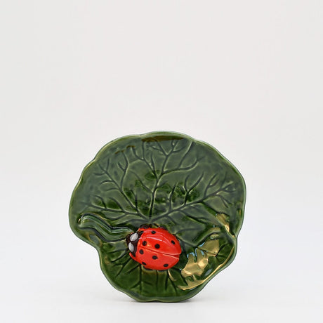 Small Ceramic Dish with a Ladybug - 5.5''