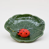 Small Ceramic Dish with a Ladybug - 5.5''