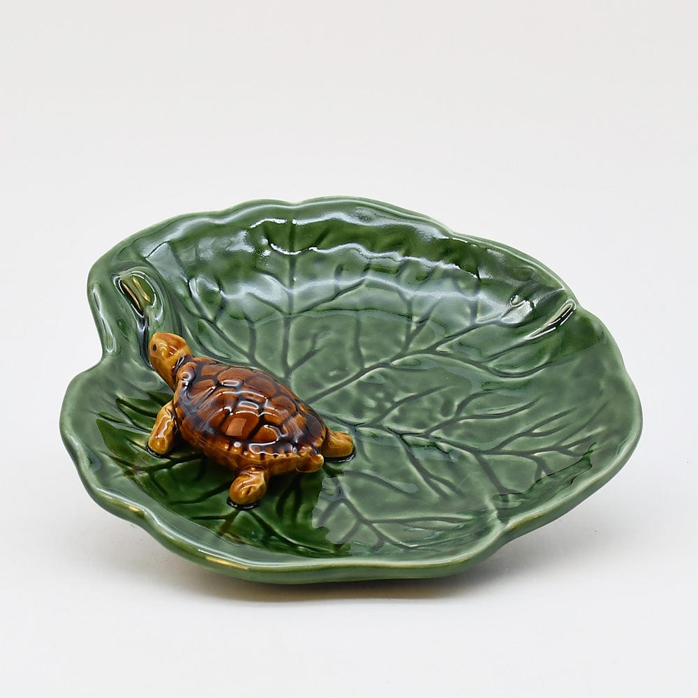 Small Ceramic Dish with a Turtle