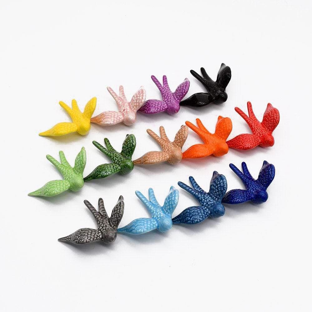 Small Ceramic Swallows - 20 colors