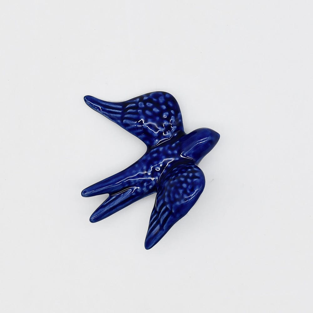 Small Ceramic Swallows - 20 colors Cobalt Blue