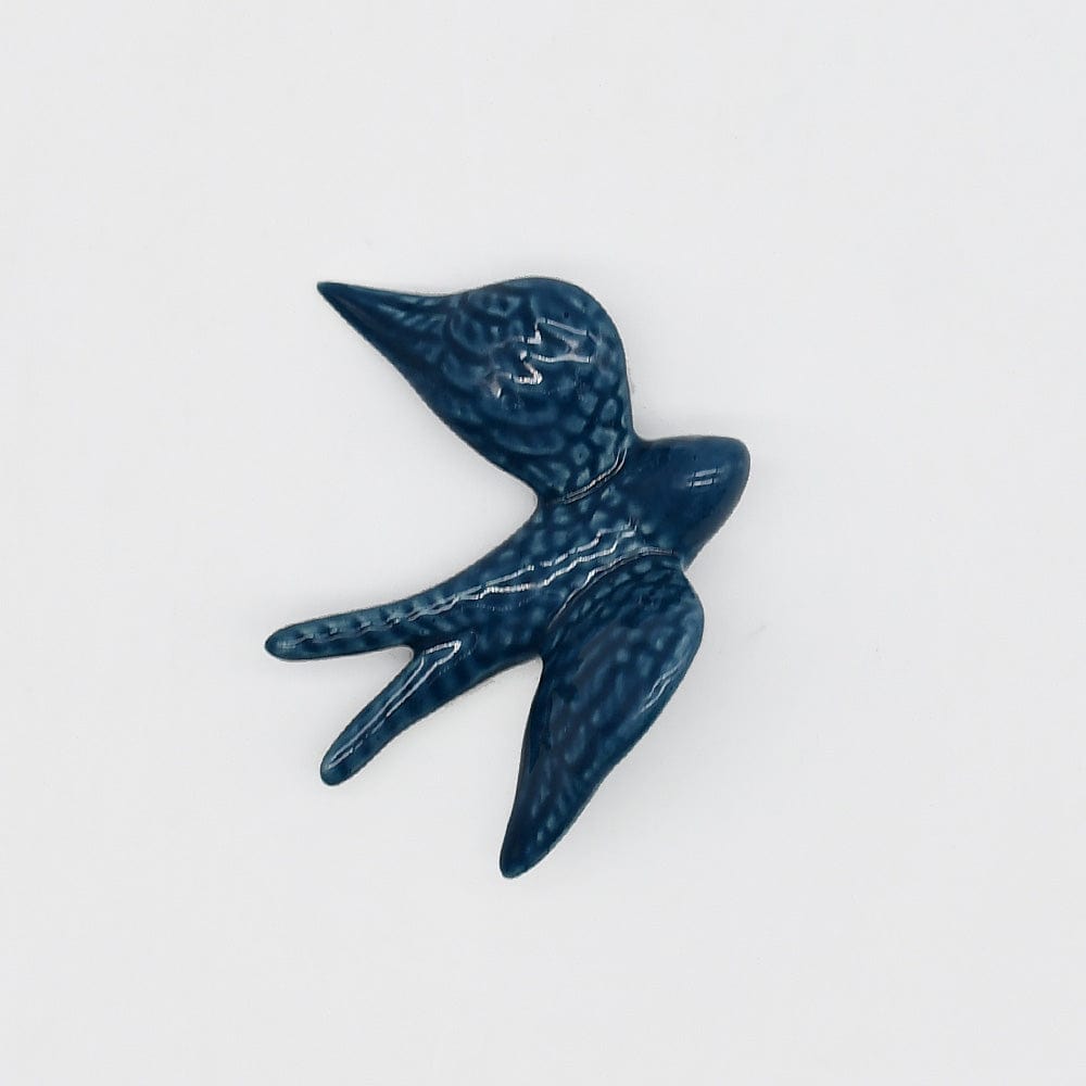 Small Ceramic Swallows - 20 colors Overseas Blue