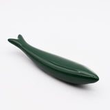 Smooth Ceramic Sardine - Green