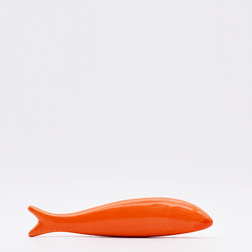 Smooth Ceramic Sardine - Orange